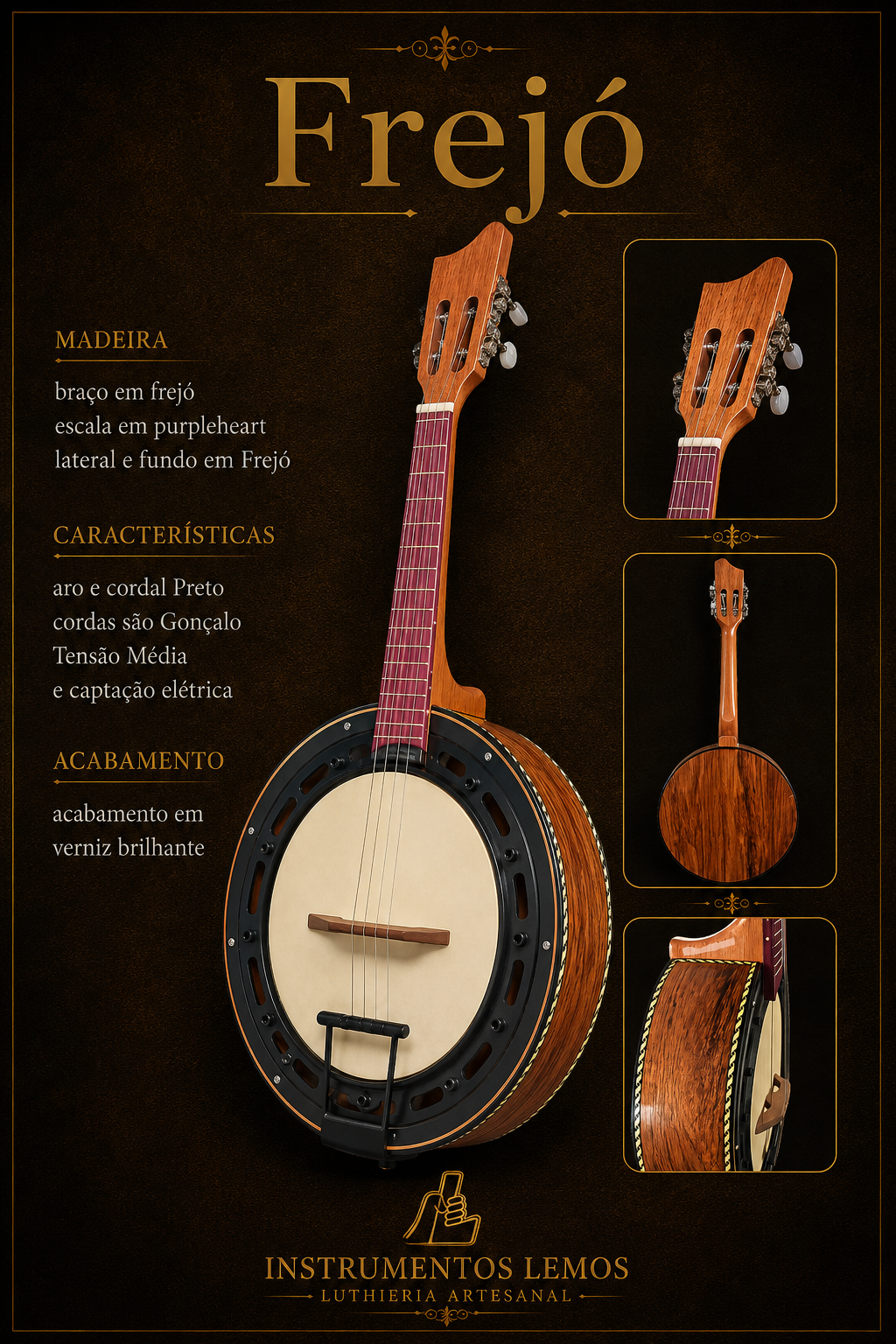 Capa Banjo Frejó